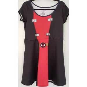 Adult Deadpool suit up womens dress